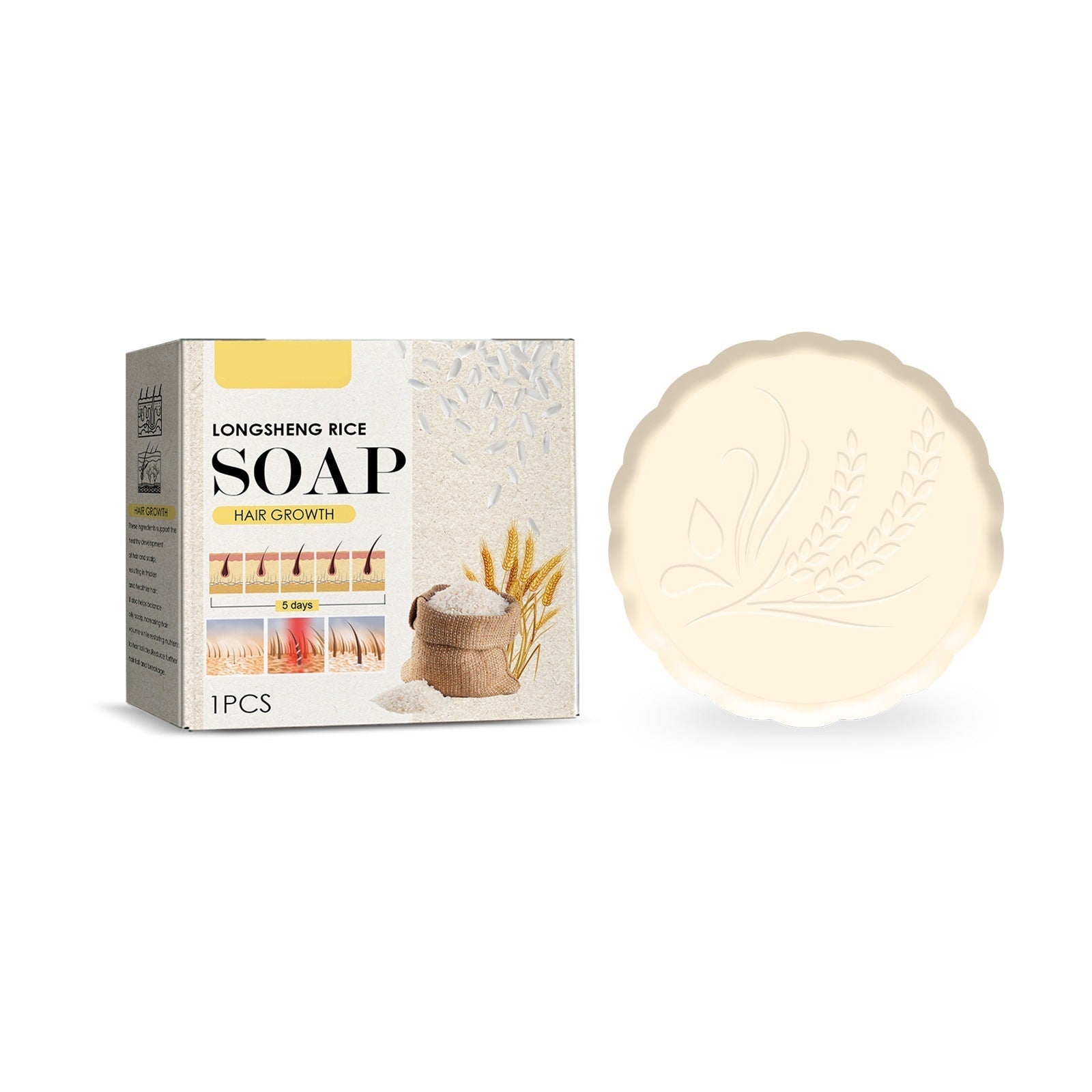 Rice Essence Loss Shampoo Soap for Hair in the United States - Crazy Good loss shampoo soap united states