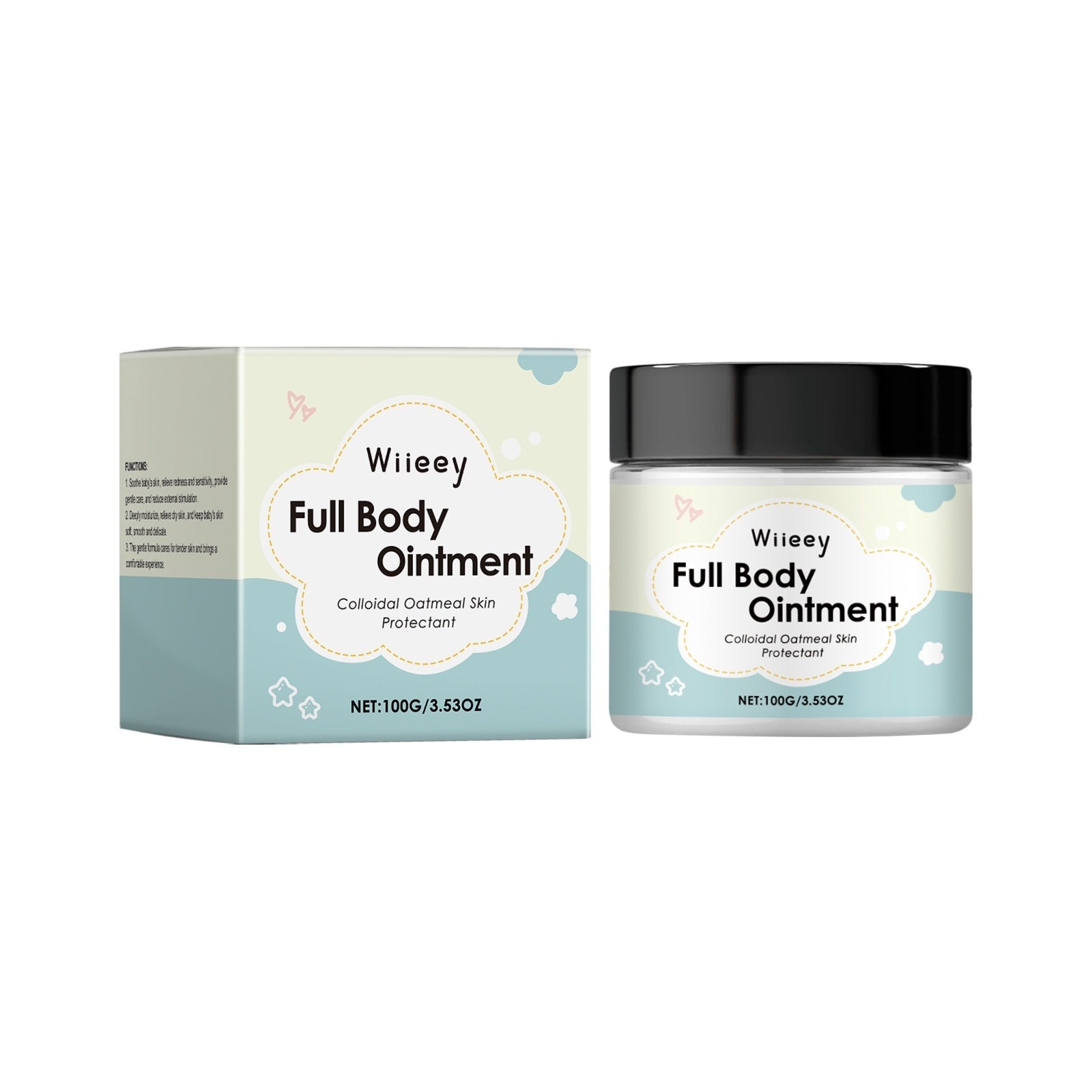 Moisturizing Baby Body Cream with Colloidal Oats and Tea Extract - Teleplus moisturizing baby body cream colloidal oats