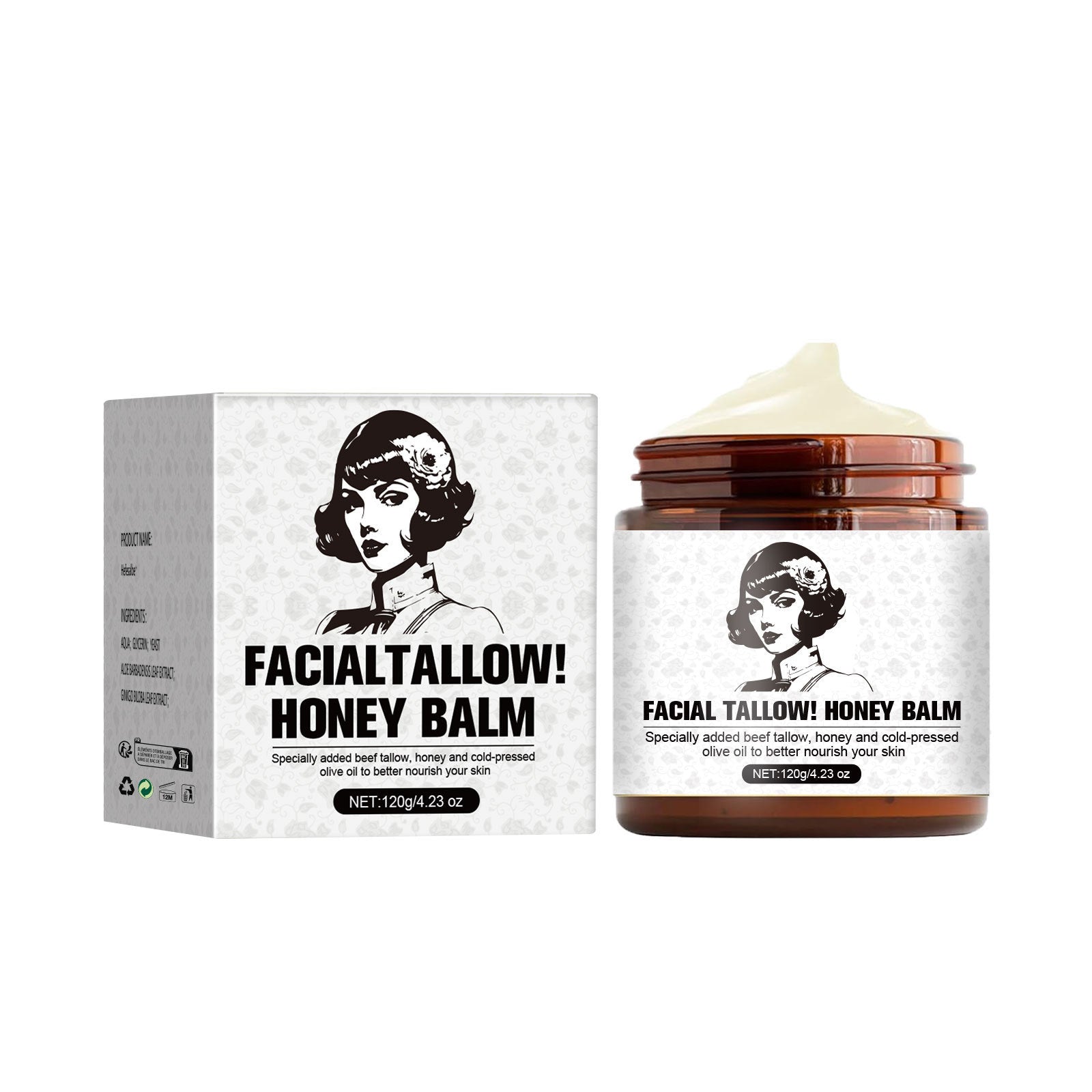 Moisturizing Emulsifiable Paste with Honey and Coconut Oil for Skin Care - Teleplus butter honey moisturizing