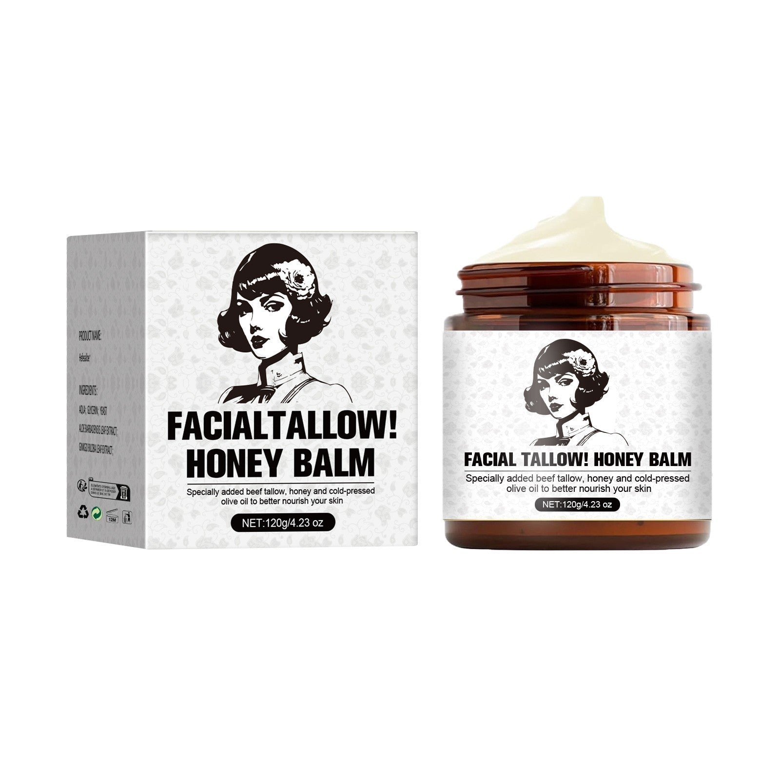 Moisturizing Emulsifiable Paste with Honey and Coconut Oil for Skin Care - Teleplus butter honey moisturizing