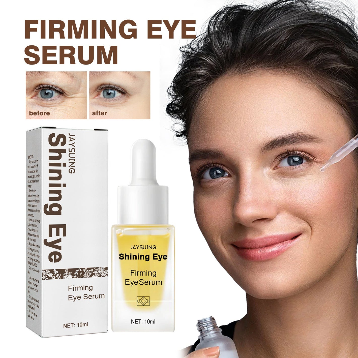 Moisturizing Eye Skin Care Essence with Jasmine and Grape Seed Oil - for Lookin Wide Awake moisturizing eye skin care