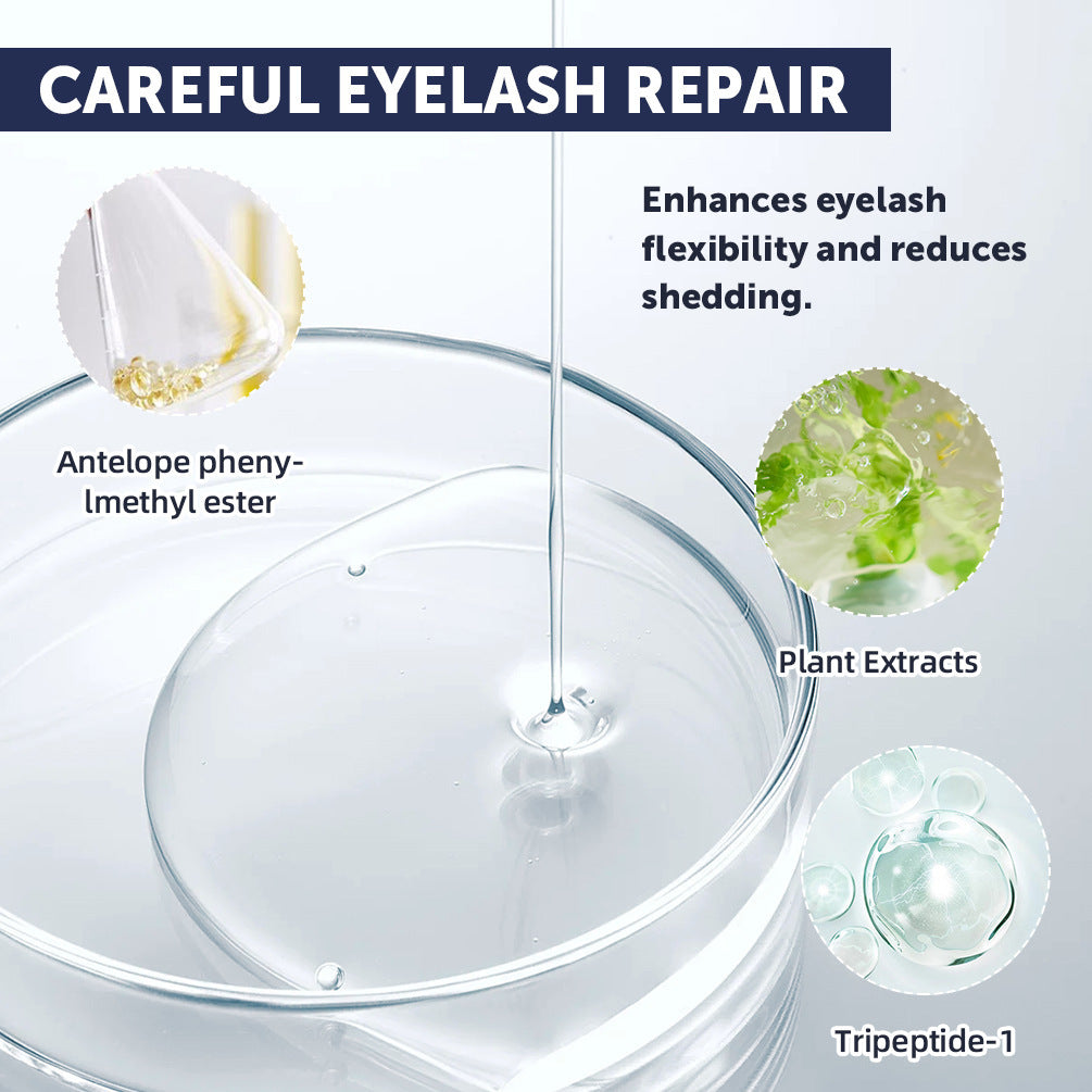 Moisturizing Eyelash Essence for Beautiful Black Curling Eyelashes - Teleplus beautiful eyelashes black curling care