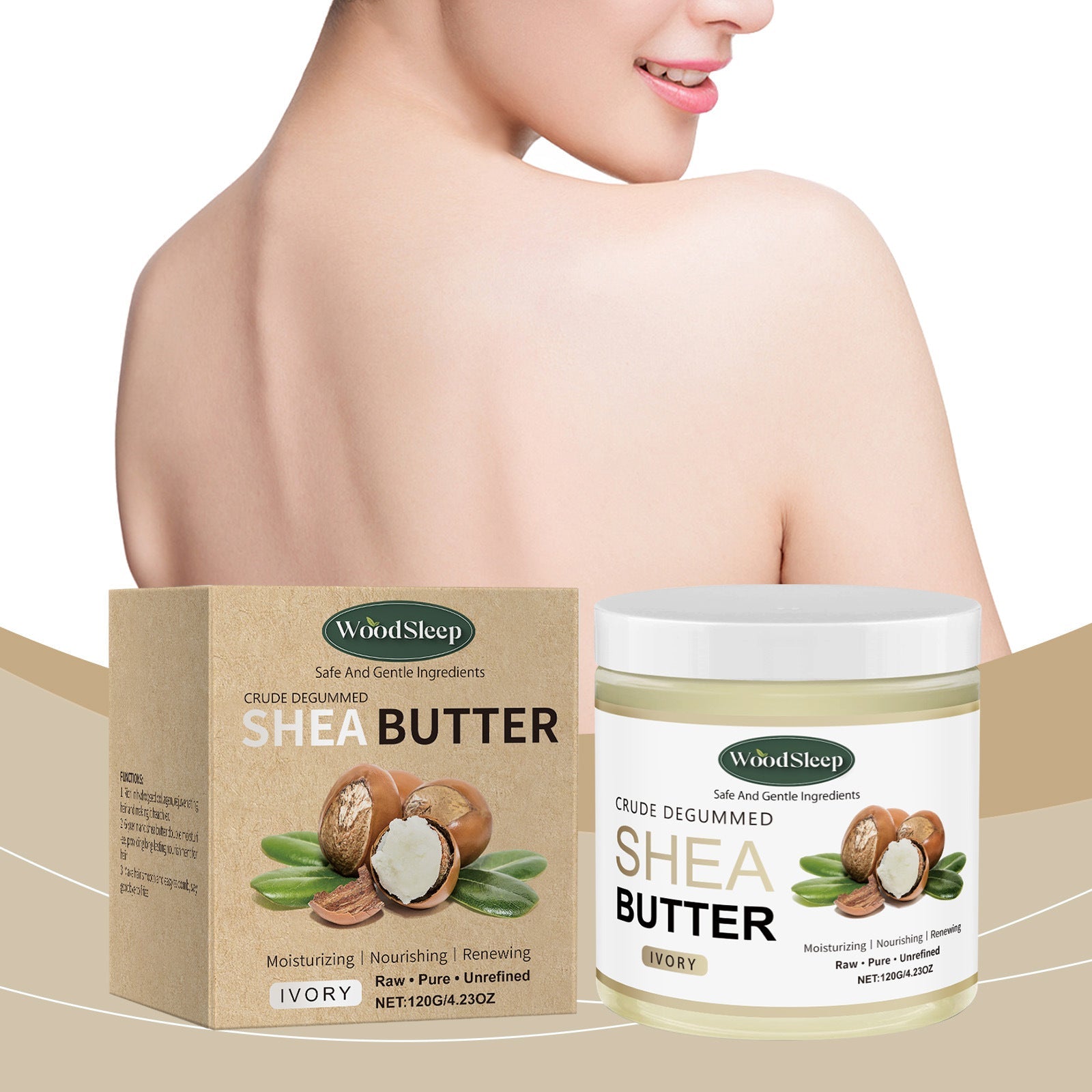 Moisturizing Face and Body Lotion 120g Hydrating Skin Care Cream