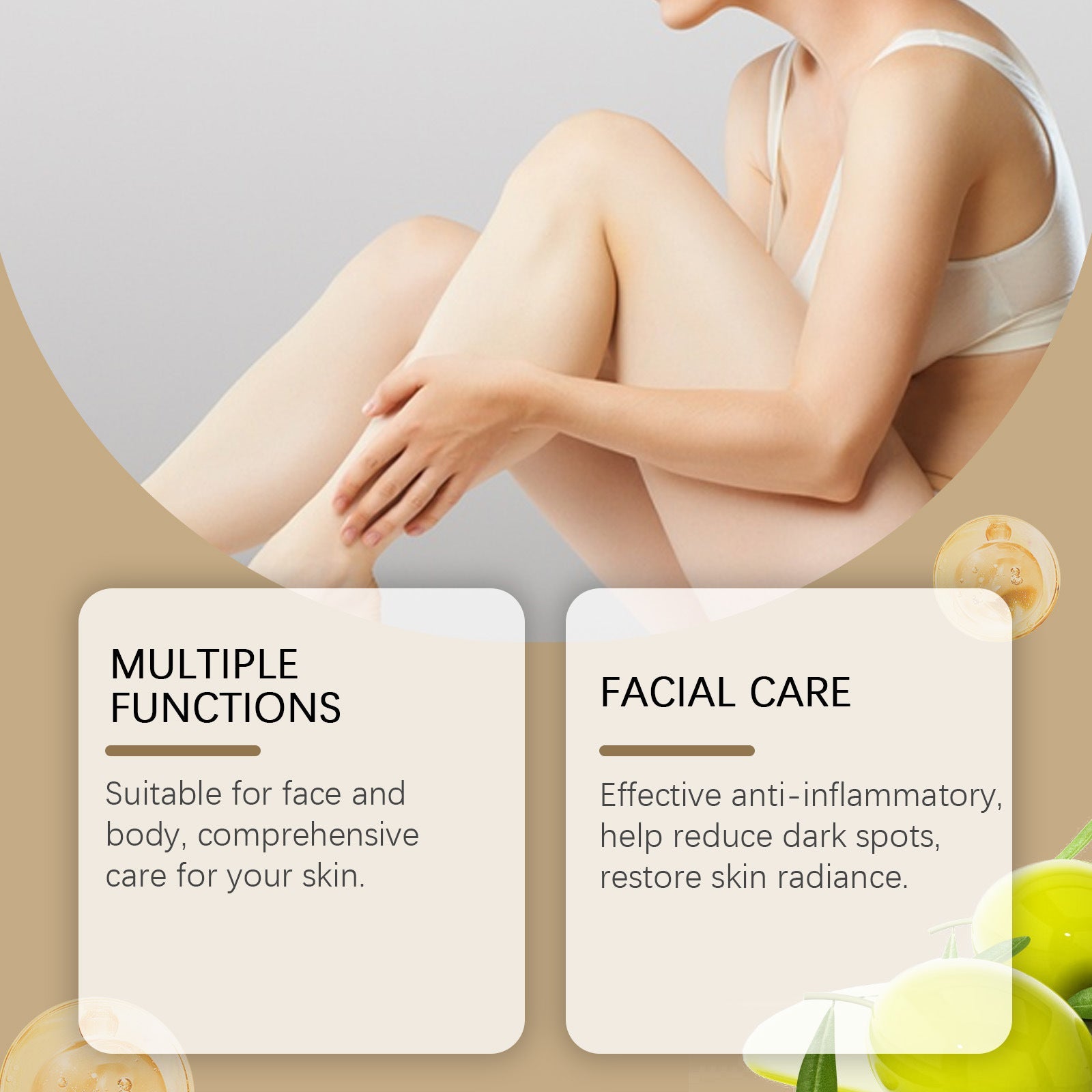 Moisturizing Face and Body Lotion 120g Hydrating Skin Care Cream