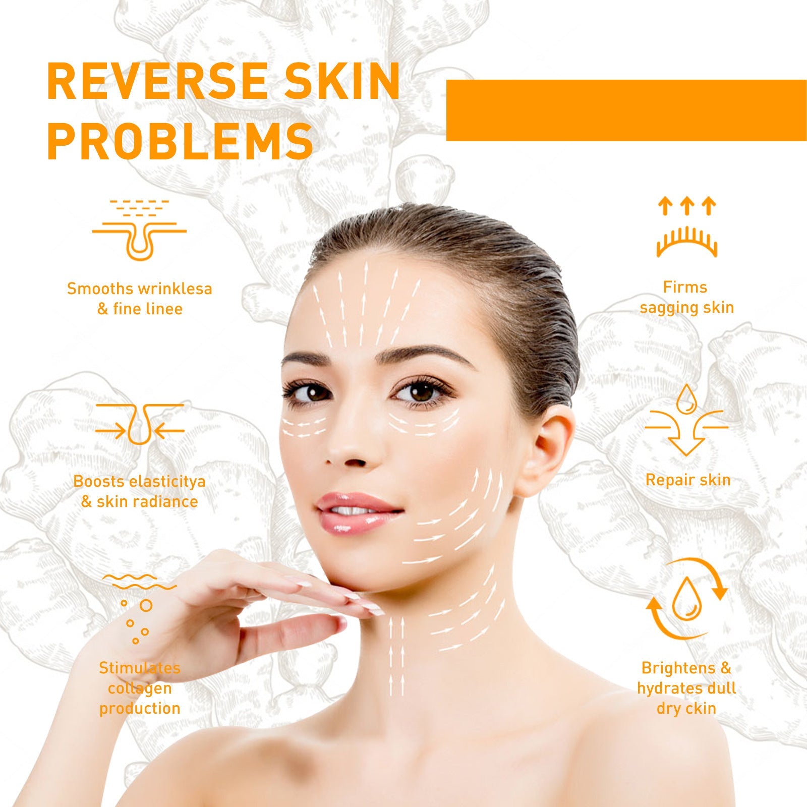 Moisturizing Face Cream for Adults Hydrating Skincare 50g Anti Aging