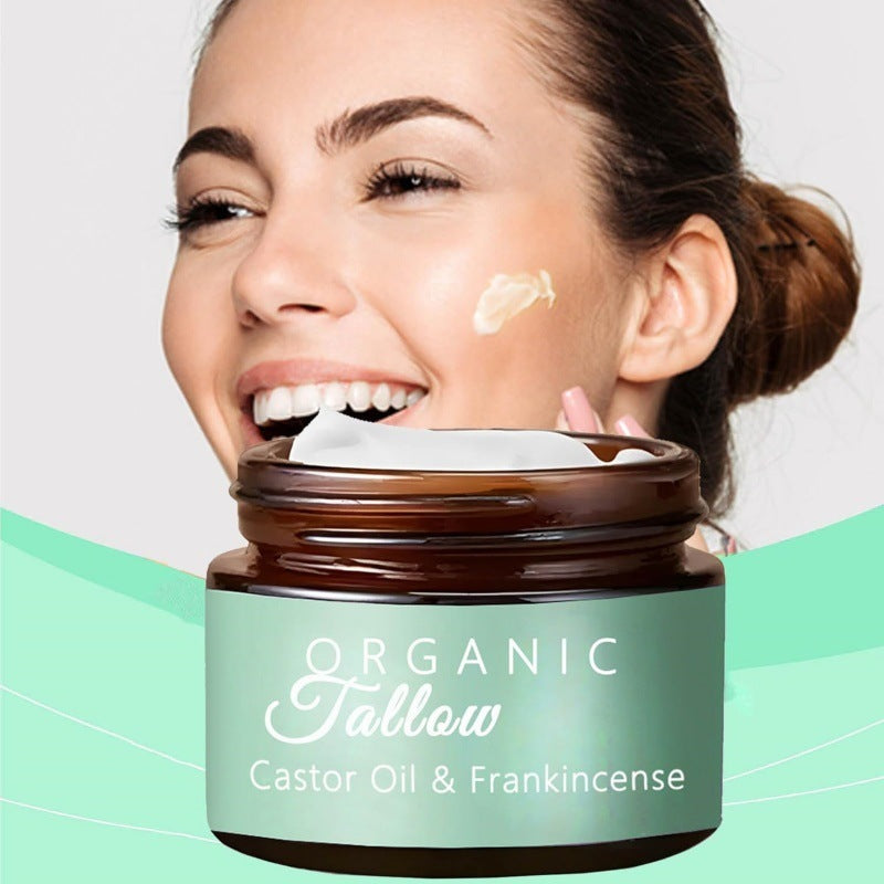 Moisturizing Face Cream with Grass-Fed Tallow for Hydration - grass-fed tallow cream