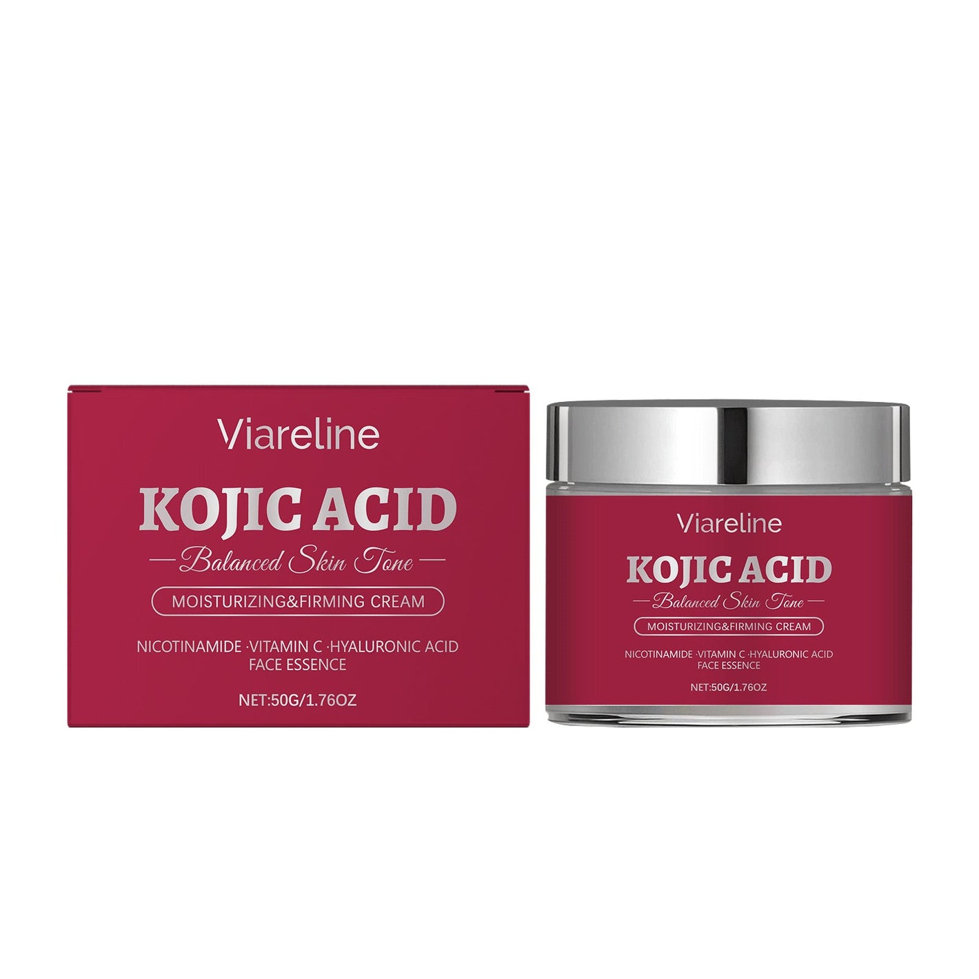 Moisturizing Face Cream with Kojic Acid and Hyaluronic for Brightening - moisturizing face cream kojic acid hyaluronic