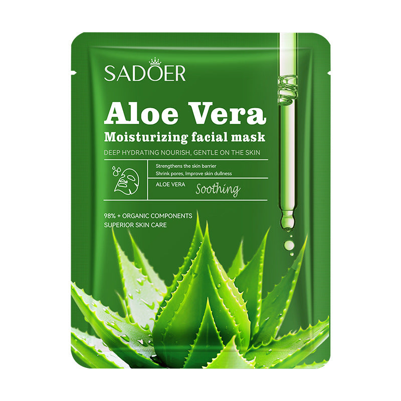 Moisturizing Facial Mask for Women Aloe Soothing Hydration 25ml - aloe soothing moisturizing facial women’s