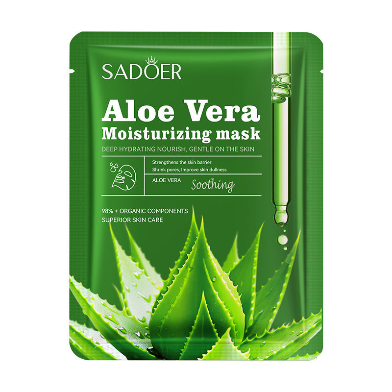 Moisturizing Facial Mask for Women Aloe Soothing Hydration 25ml - aloe soothing moisturizing facial women’s
