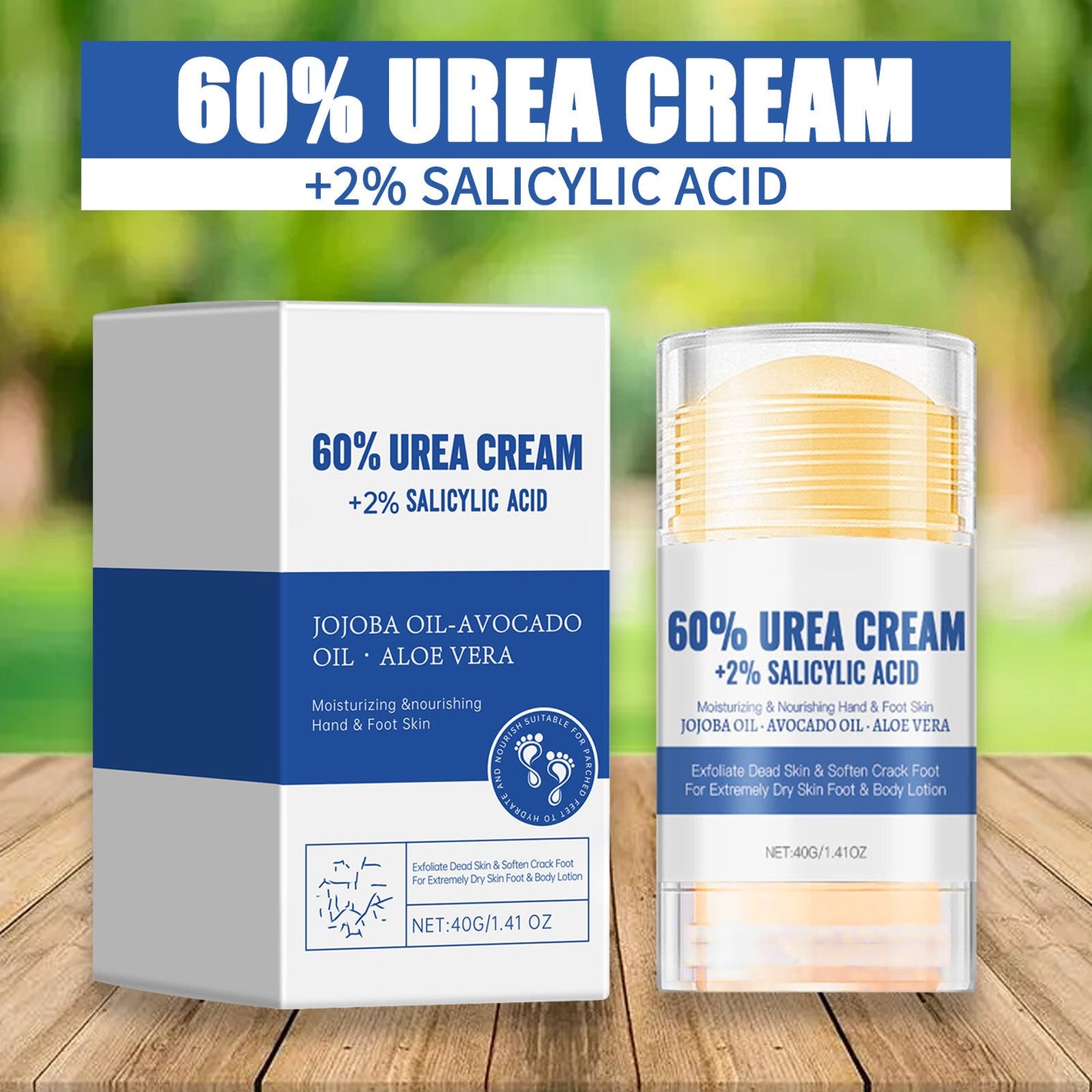 Moisturizing Foot Cream with Aloe Vera Jojoba and Avocado Oil for Dry Skin - Teleplus dry skin moisturizing foot cream