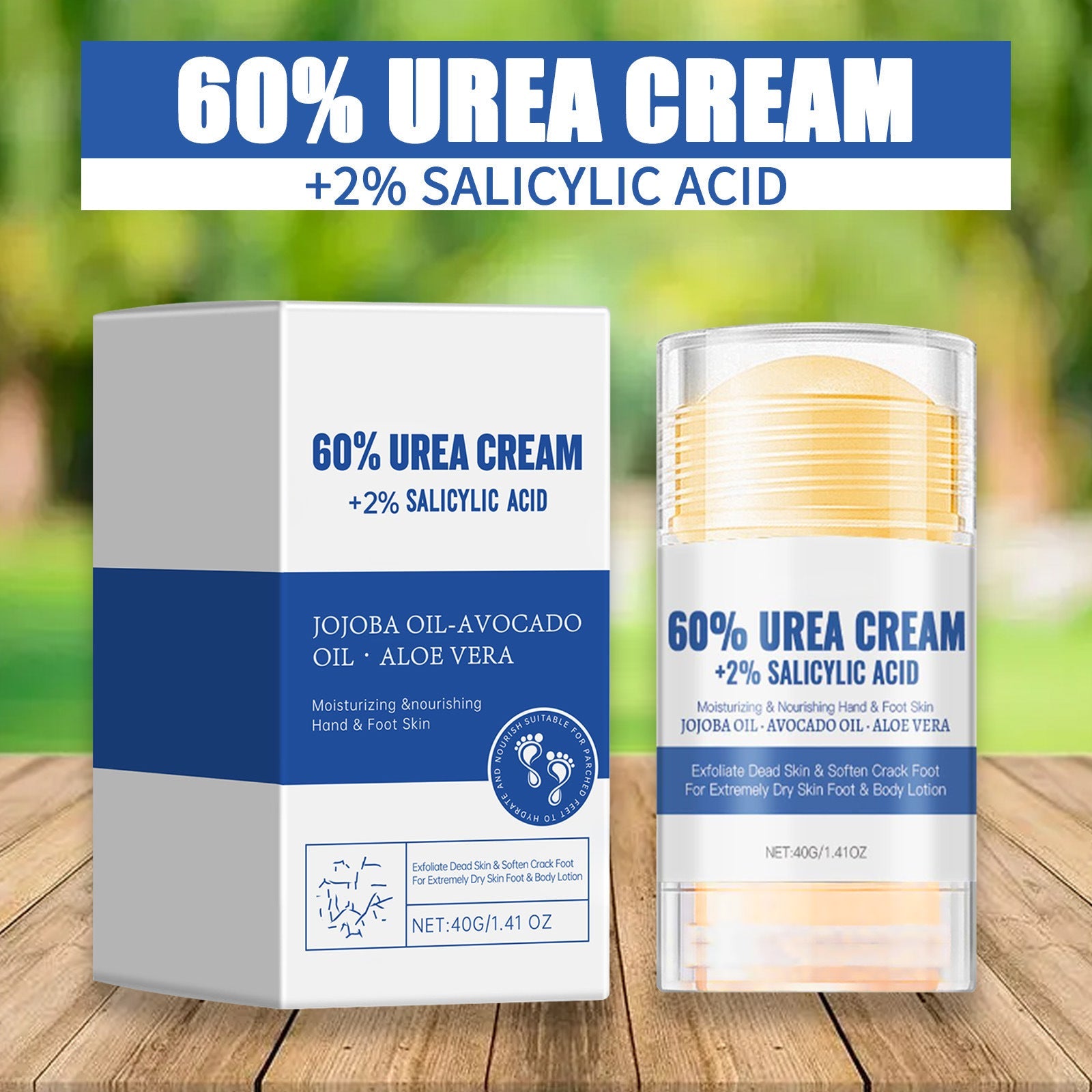 Moisturizing Foot Cream with Aloe Vera Jojoba and Avocado Oil for Dry Skin - Teleplus dry skin moisturizing foot cream