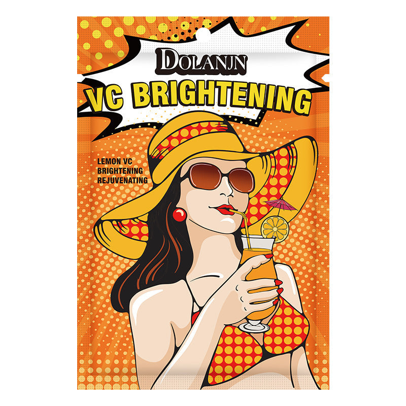 Moisturizing Foreign Trade Mask for Oily and Sensitive Skin 25ml - Teleplus foreign trade mask anti-wrinkle firming