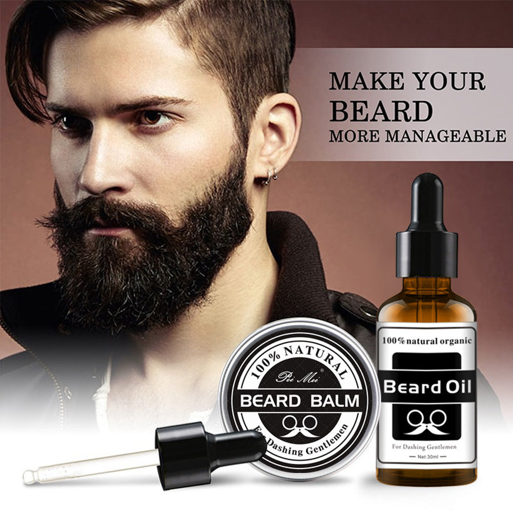 United States Beard Oil for All Skin Types with CHF 5-Year Shelf - Mustache-Approved Magic united states chf beard oil