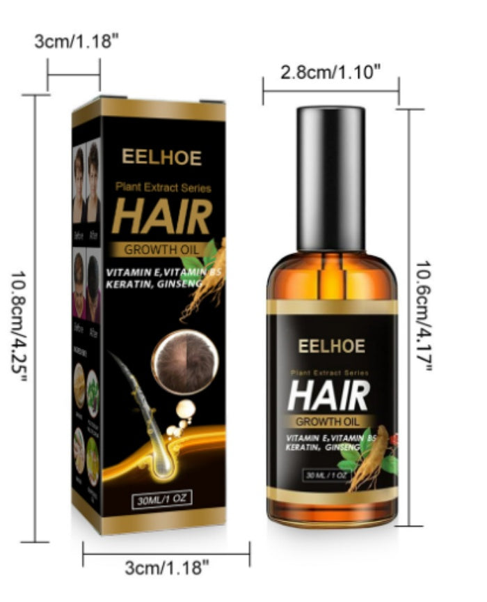 Moisturizing Hair Essential Oil for Damage Repair and Growth 30ml - essential oil