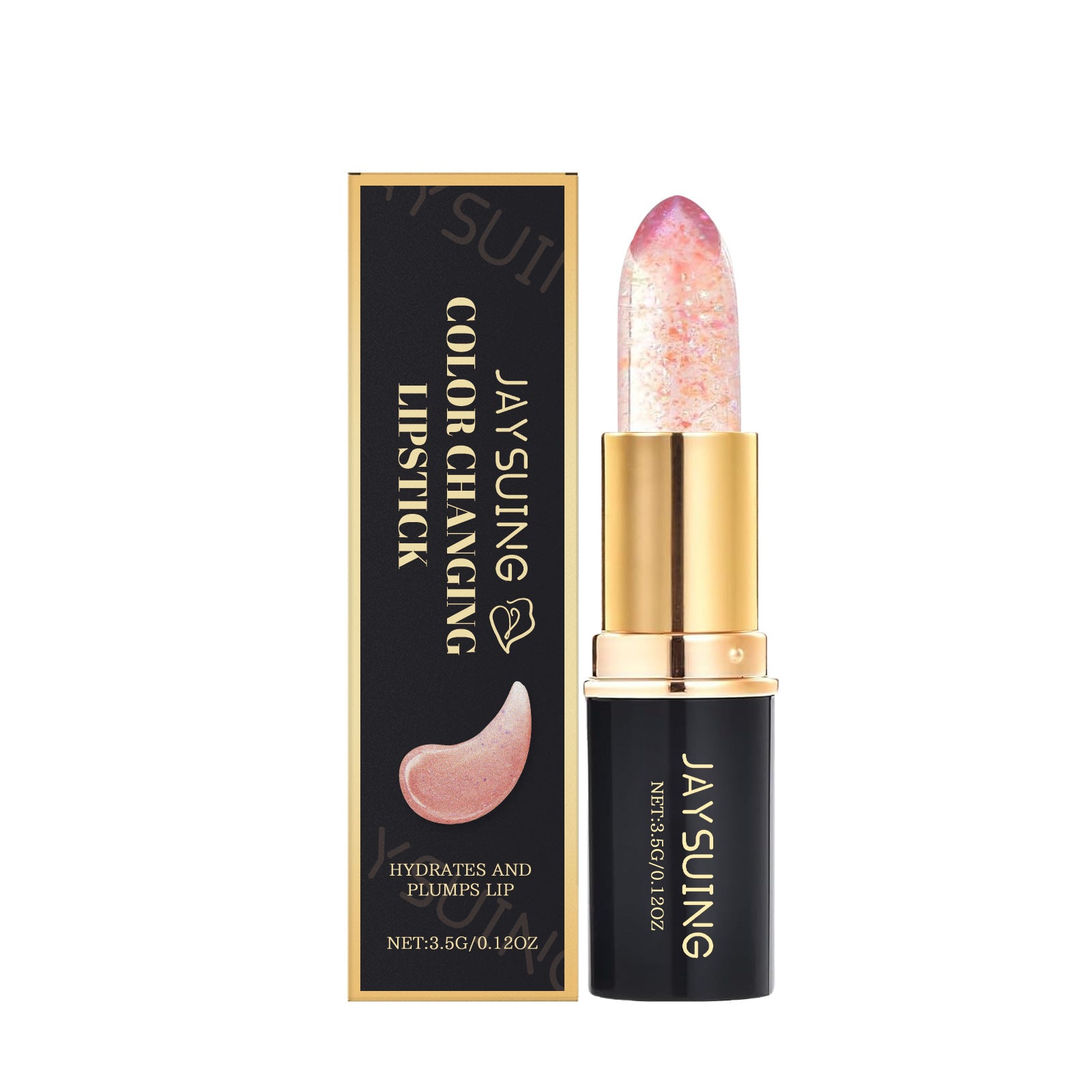 Moisturizing Hyaluronic Acid Lipstick with Vitamin E and Jojoba Oil - hyaluronic acid lipstick jojoba oil