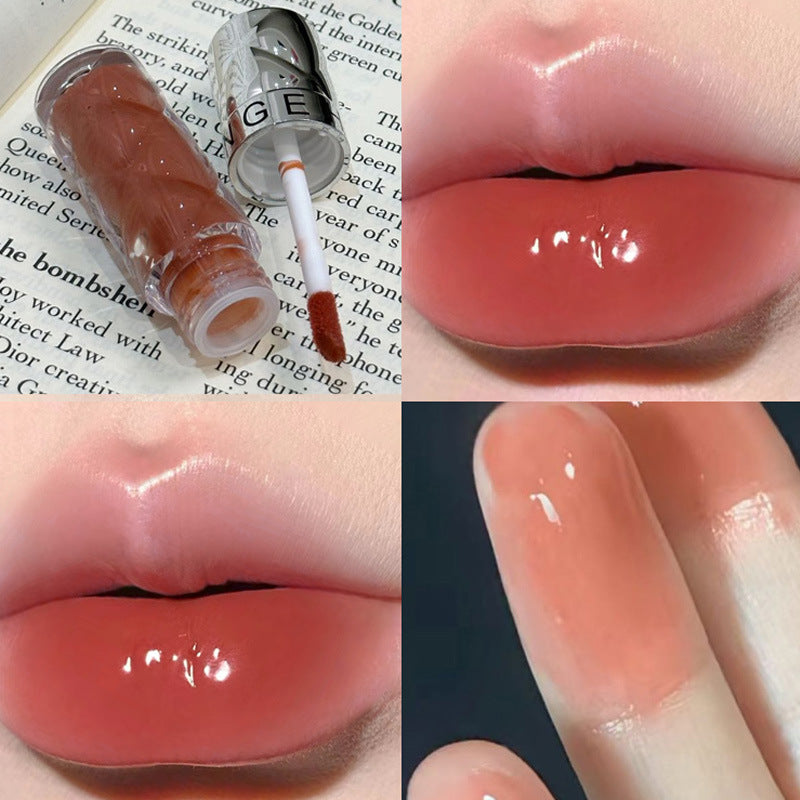 Moisturizing Light Gauze Mirror Lip Glaze in Assorted Shades - Teleplus moisturizing light gauze mirror lip glaze