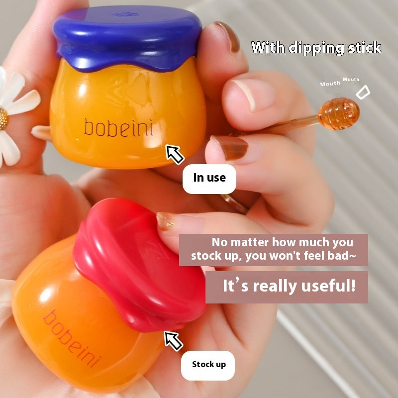 Moisturizing Lip Balm Blueberry and Pomegranate Small Honey Stuffing - lip balm moisturizing small honey stuffing