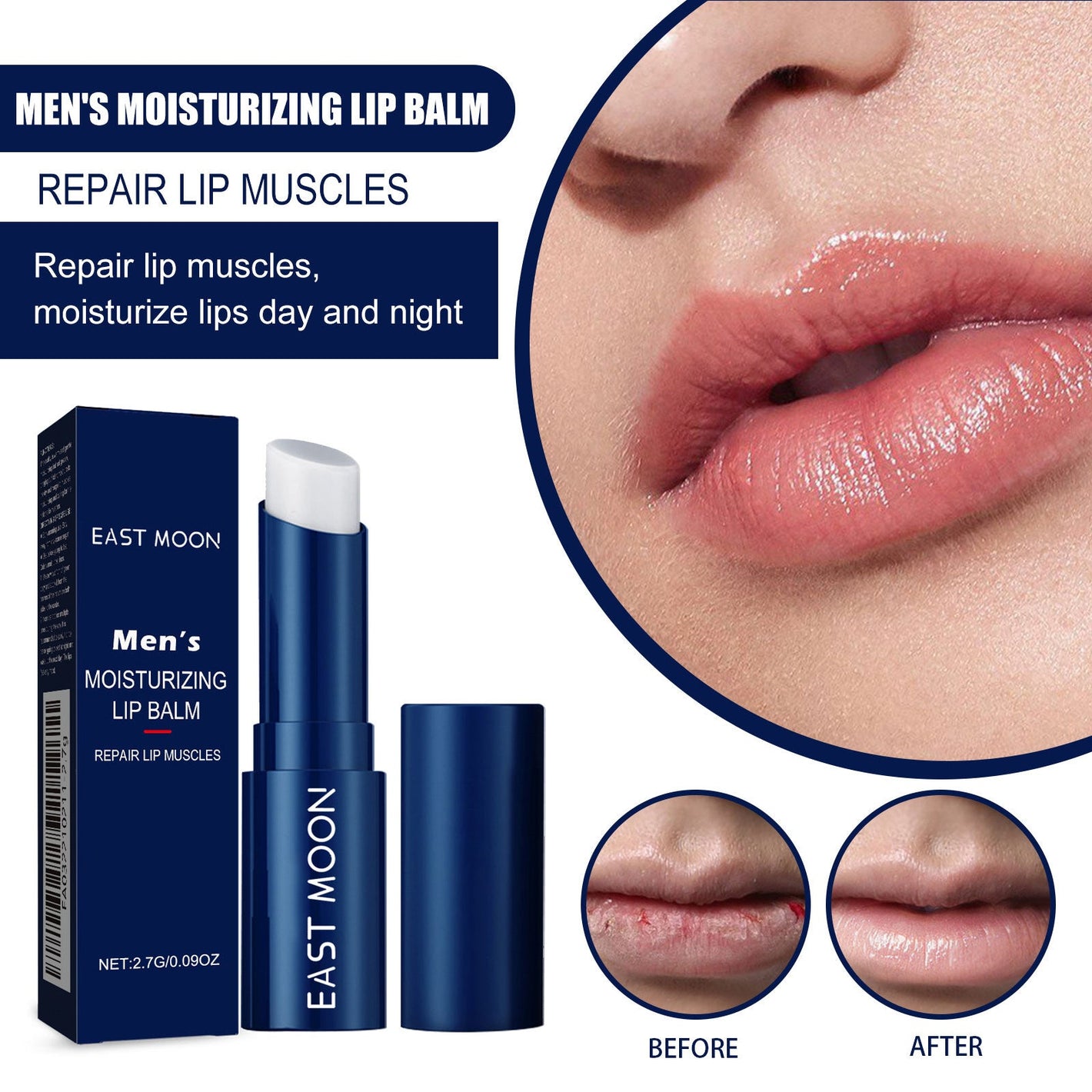 Moisturizing Lip Balm Exfoliating for Skin Care 2.7g - moisturizing lip balm exfoliating skin