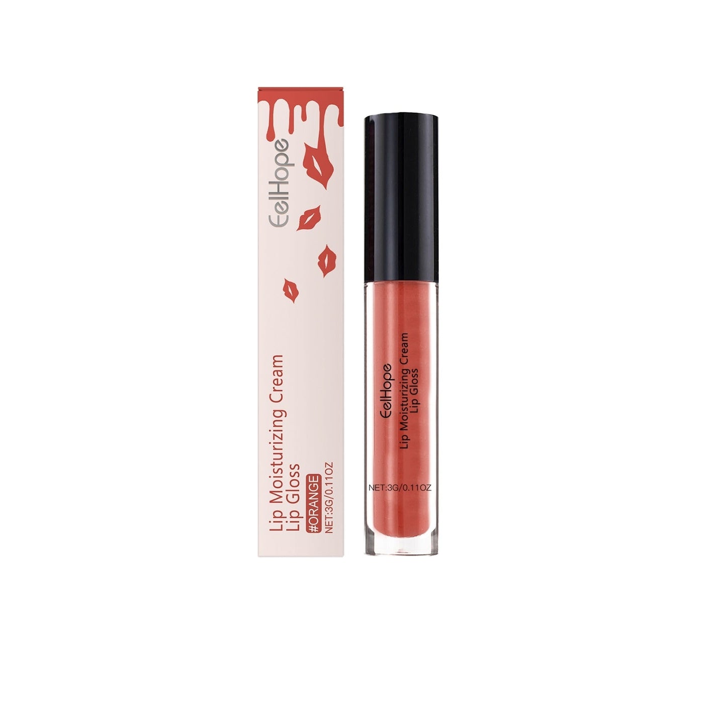 Moisturizing Lip Gloss with Hyaluronic Acid and Vitamin E for Soft Lips - moisturizing lip gloss