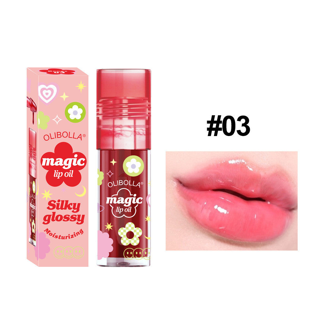 Moisturizing Lip Gloss with Temperature Change Effect and Long-Lasting Hydration - Teleplus Moisturization temperature