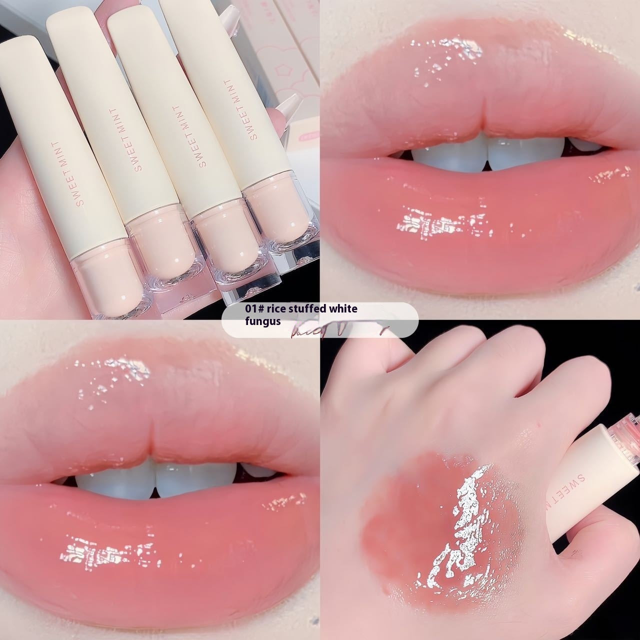 Moisturizing Lip Lacquer with Brightening and Easy Color Application - Teleplus balm lip lacquer brightening