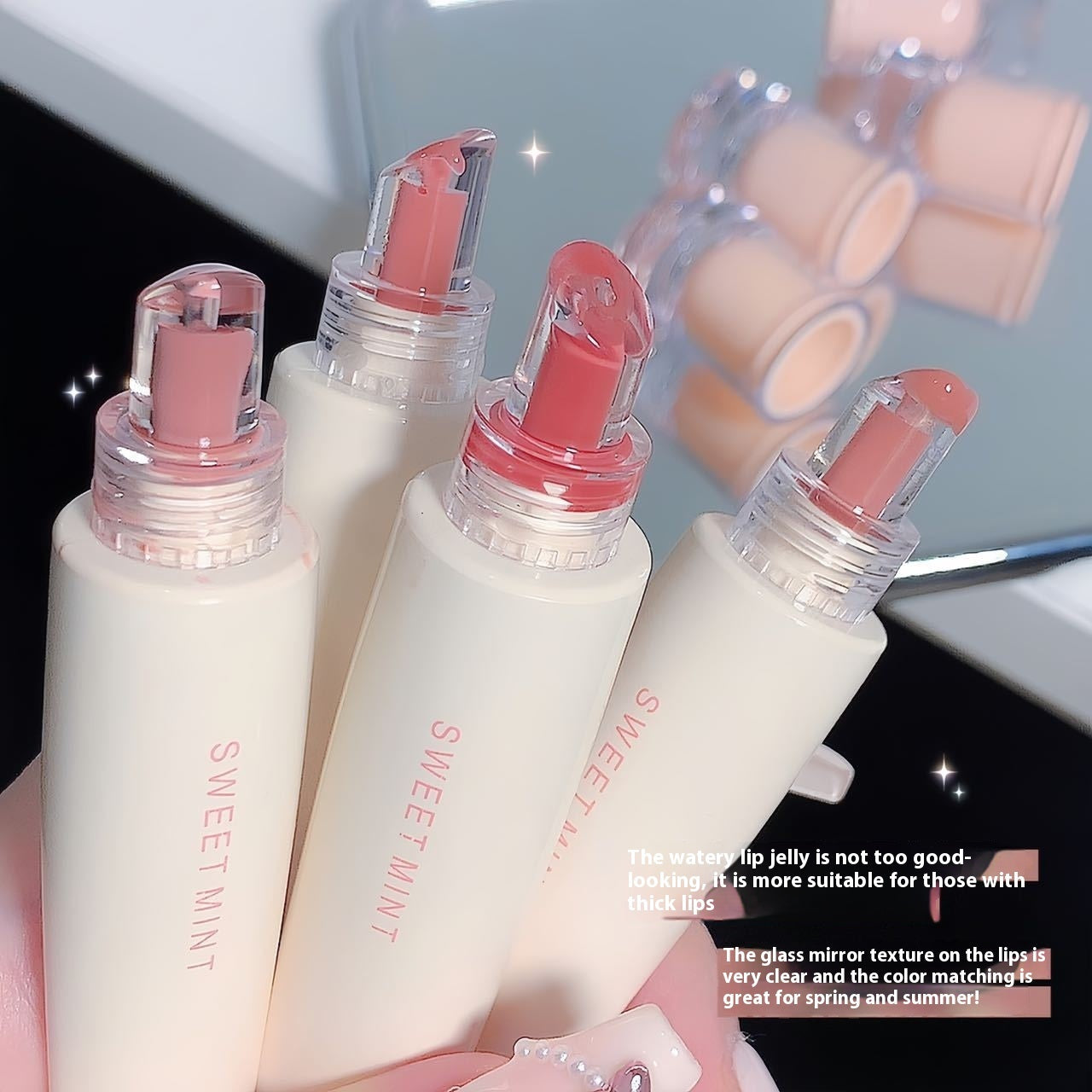 Moisturizing Lip Lacquer with Brightening and Easy Color Application - Teleplus balm lip lacquer brightening