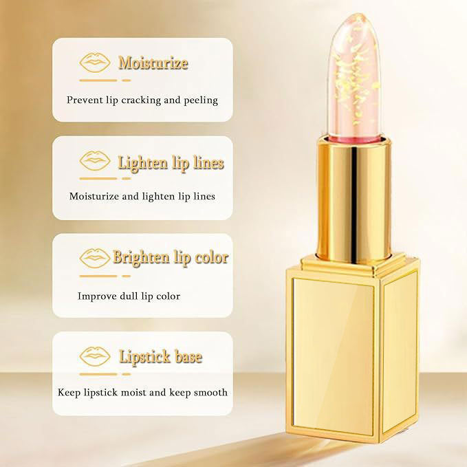 Moisturizing Lipstick Long Lasting Hydrating Anti Chapping Fade Fine Lines