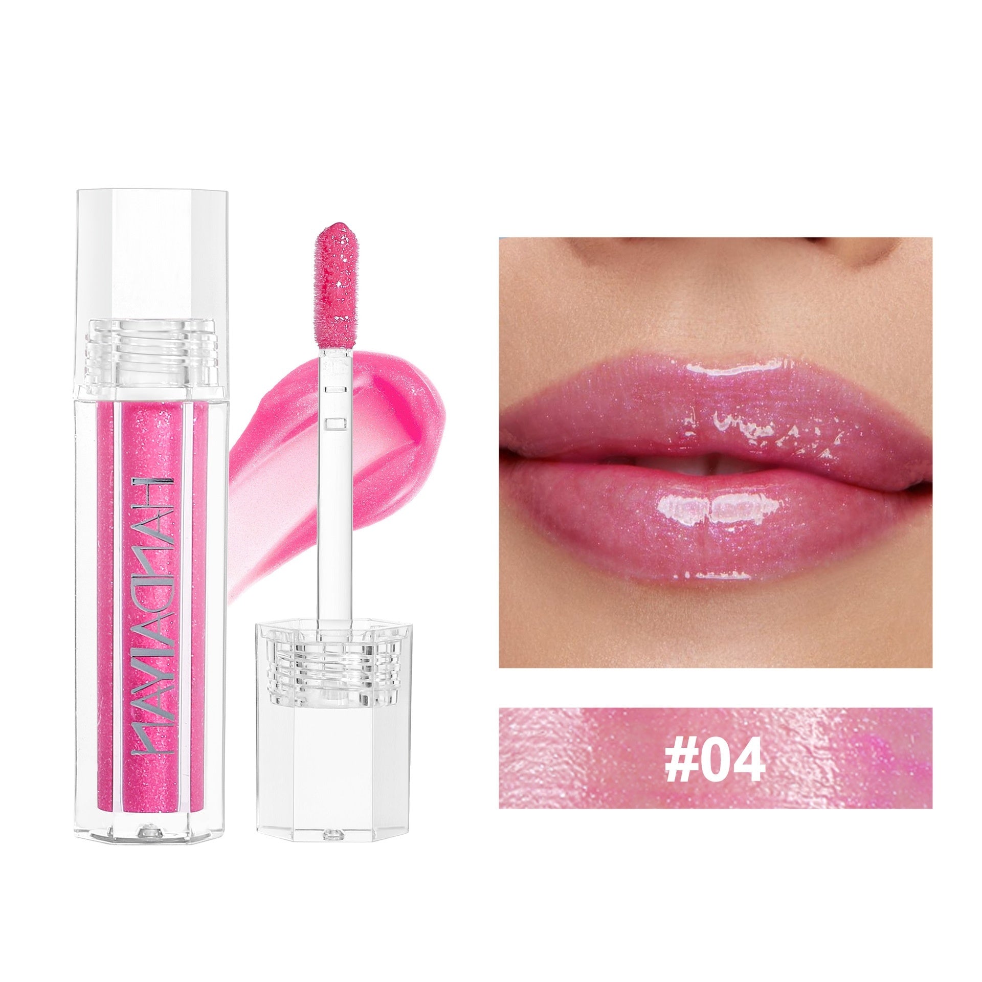 Moisturizing Pearlescent Lip Paint Long Lasting Hydrating Color - Teleplus Hydration pearlescent lip paint long lasting