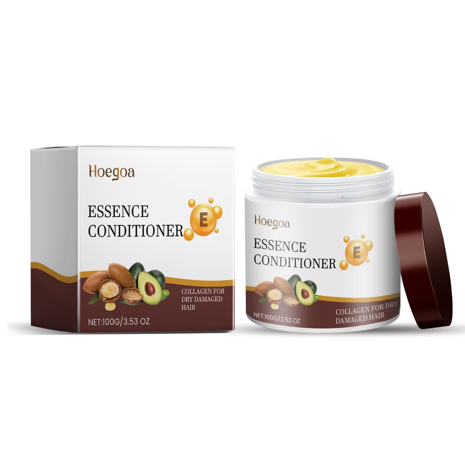 Moisturizing Repairing Nourishing Hair Conditioner with Collagen and Shea Butter - Teleplus moisturizing repairing