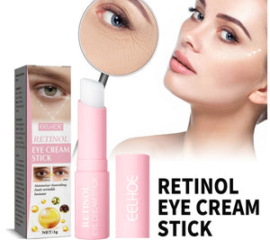 Moisturizing Retinol Eye Cream Stick with Hyaluronic Acid and Jojoba Oil - for Awakened Eyes moisturizing retinol eye