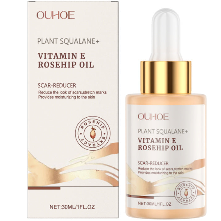 Moisturizing Squalane Oil with Jojoba Rose Hip and Vitamin E for Wrinkle Reduction - Teleplus moisturizing squalane
