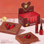 Moisturizing Velvet Lipstick Love Gift Set with Creative Color Rendering - Teleplus creative color rendering