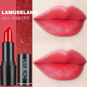 Moisturizing Velvet Lipstick with Easy to Color Formula for a Smooth Finish - Teleplus moisturizing velvet lipstick