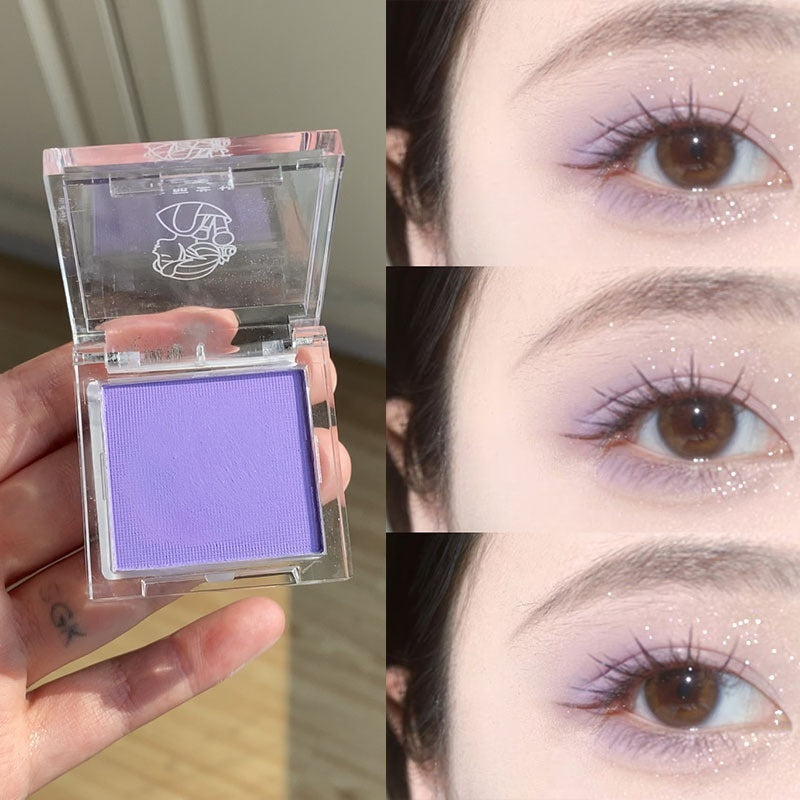 Monochrome Eyeshadow Palette Bright Yellow Red Blue Orange Mango Shades Universal - Teleplus monochrome eyeshadow