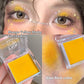 Monochrome Eyeshadow Palette Bright Yellow Red Blue Orange Mango Shades Universal - Teleplus monochrome eyeshadow