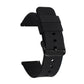 Monochrome Quick Release Strap for Smart Watches Silicone Stainless Steel - Teleplus smart watch monochrome quick