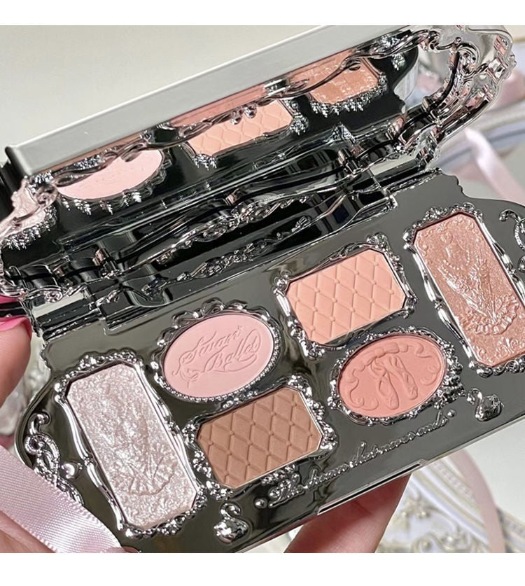 Moonlight Mermaid Eye Shadow Set in Swan and Black Colors - Teleplus moonlight mermaid eye shadow pure desire