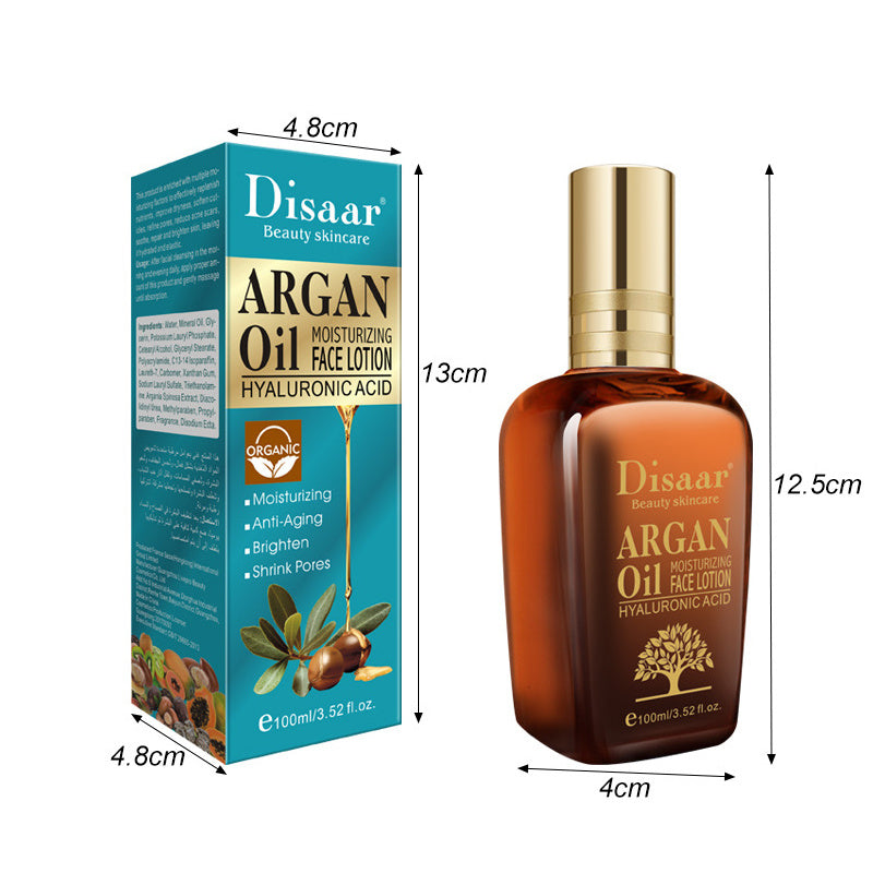 Moroccan Argan Oil Facial Lotion Brightening and Moisturizing Facial Oil - Moroccan Argan Oil: Your Face’s New BFF