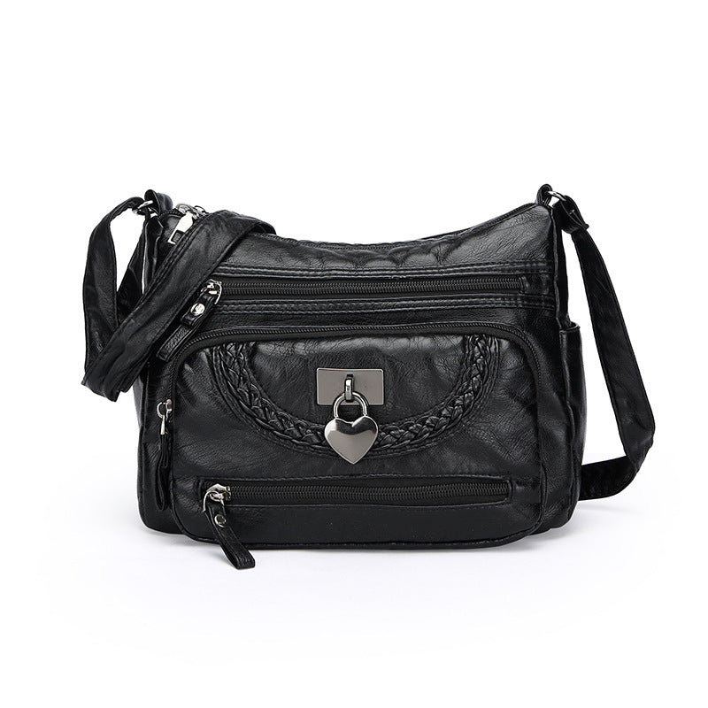 Mother Bag Simple Fashion Single Shoulder with Durable Polyester Lining - Teleplus mother bag simple fashion single