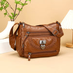 Mother Bag Simple Fashion Single Shoulder with Durable Polyester Lining - Teleplus mother bag simple fashion single
