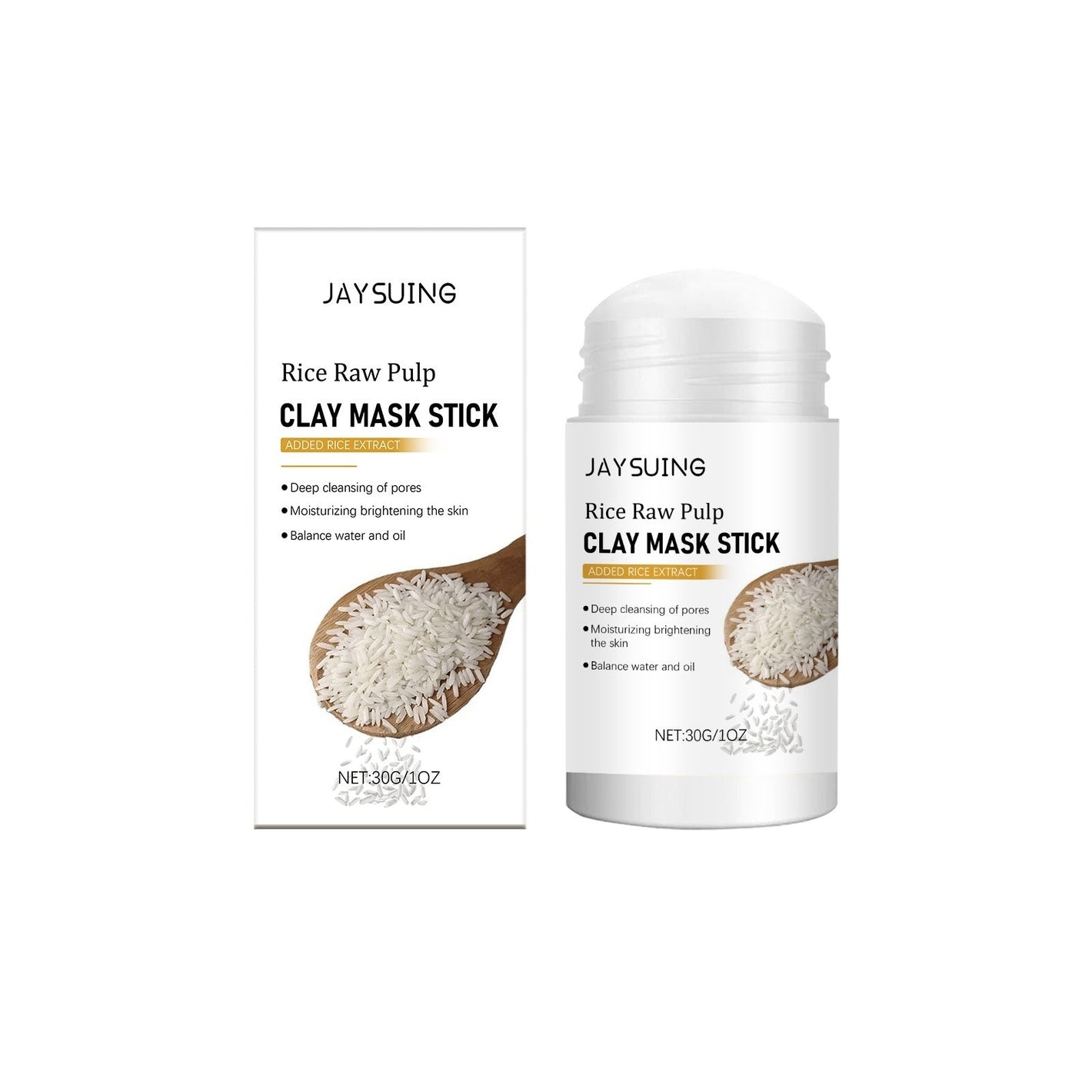 Mud Film Stick with Water Kaolin Glycerin and Rice Extract - Teleplus mud film stick