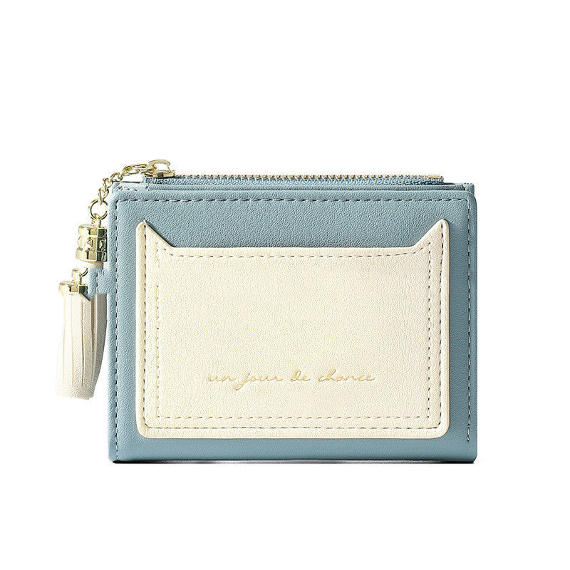 Multi-Card Wallet in PU Leather with Card Cash Coin Compartments for the United States - Short Wallet: All Your Cards