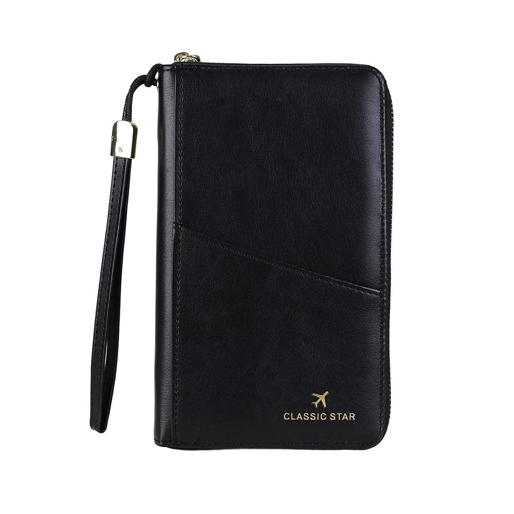 Multi-Color Leather Wallet for Men and Women with Ultra-Light Breathable Design - Teleplus