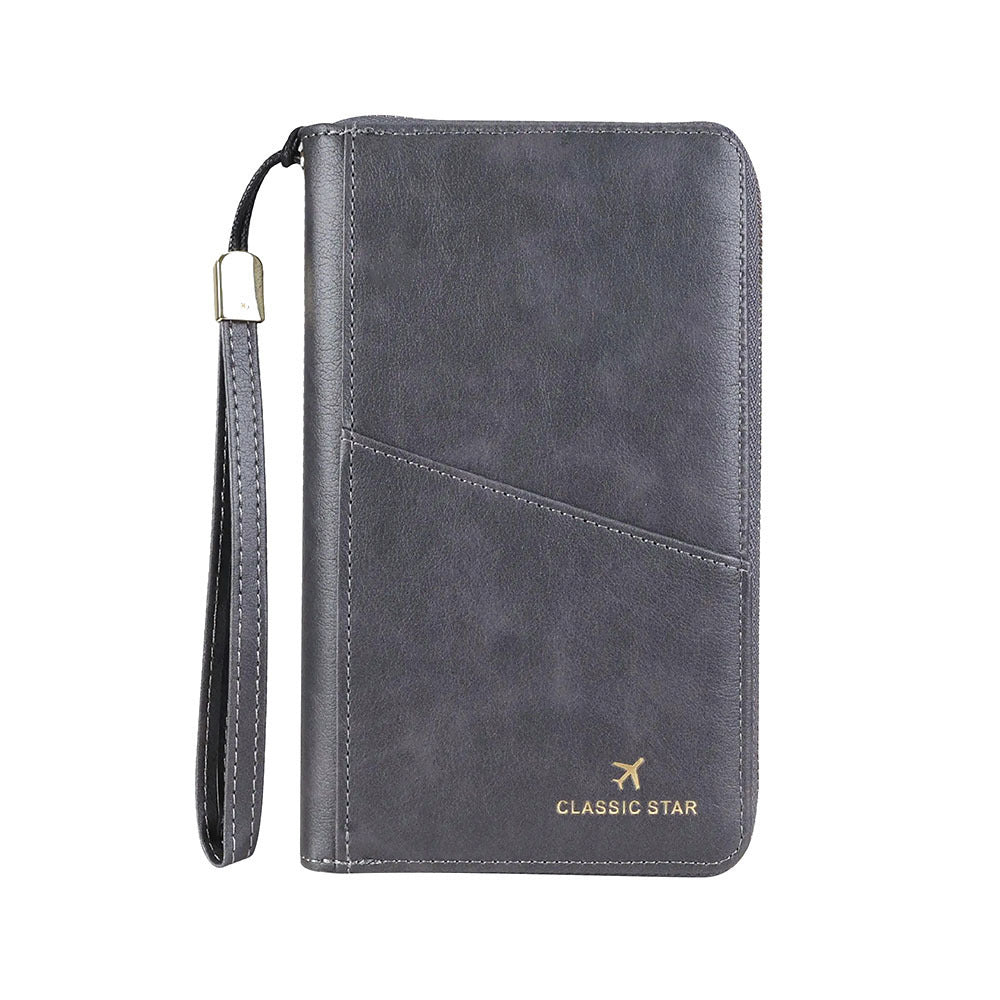 Multi-Color Leather Wallet for Men and Women with Ultra-Light Breathable Design - Teleplus