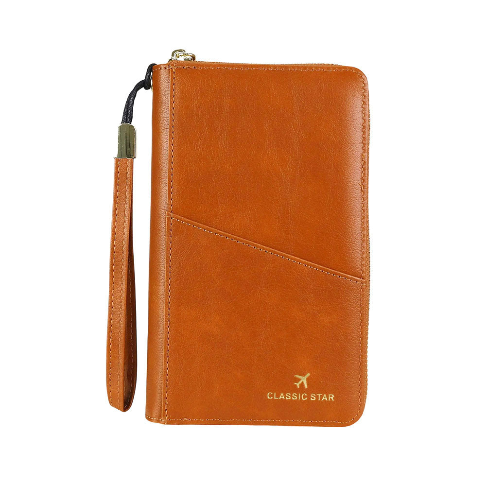 Multi-Color Leather Wallet for Men and Women with Ultra-Light Breathable Design - Teleplus