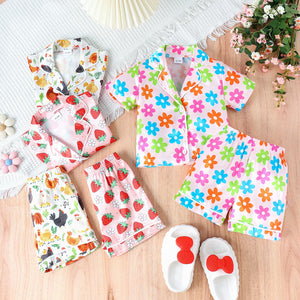 Baby Cotton Animal and Flower Pants Shorts Gift Set for Toddler in the United States - Pajamas That Bring Magic to Nap