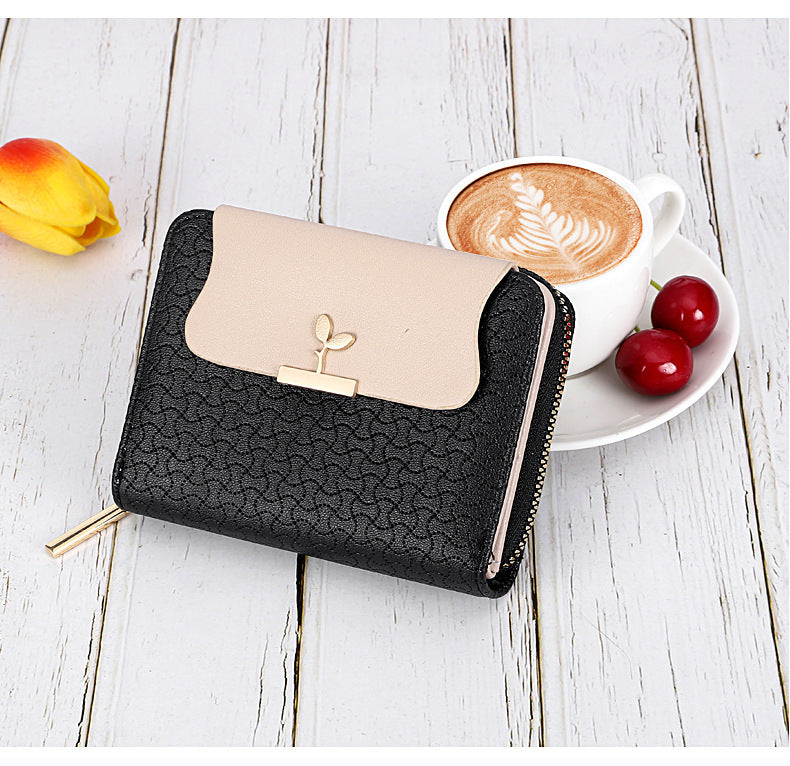 Multi-Color PU Leather Suitcase with Short Wallet and Card Holders - Stylish for Cards Without the Bulk united states