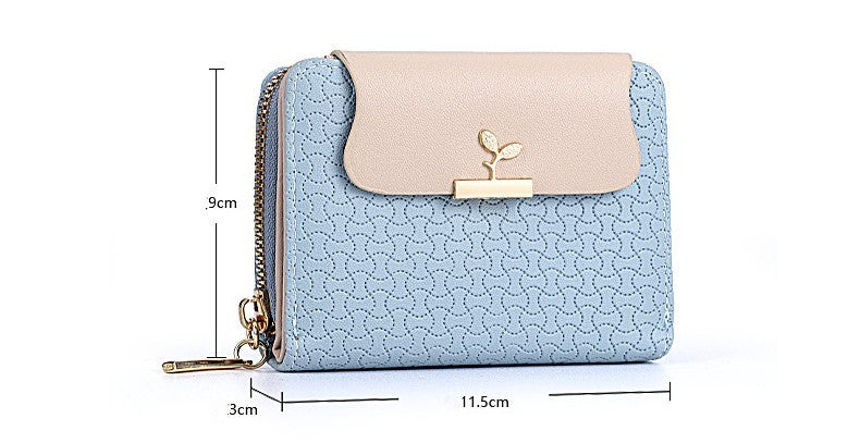 Multi-Color PU Leather Suitcase with Short Wallet and Card Holders - Stylish for Cards Without the Bulk united states