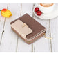 Multi-Color PU Leather Suitcase with Short Wallet and Card Holders - Stylish for Cards Without the Bulk united states
