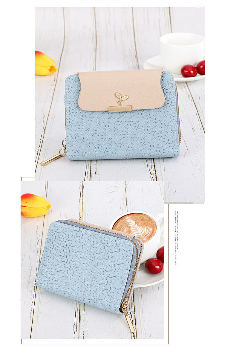 Multi-Color PU Leather Suitcase with Short Wallet and Card Holders - Stylish for Cards Without the Bulk united states